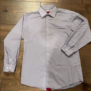 2/$12 - Alfani Mens Purple Dress Shirt 15 1/2 33